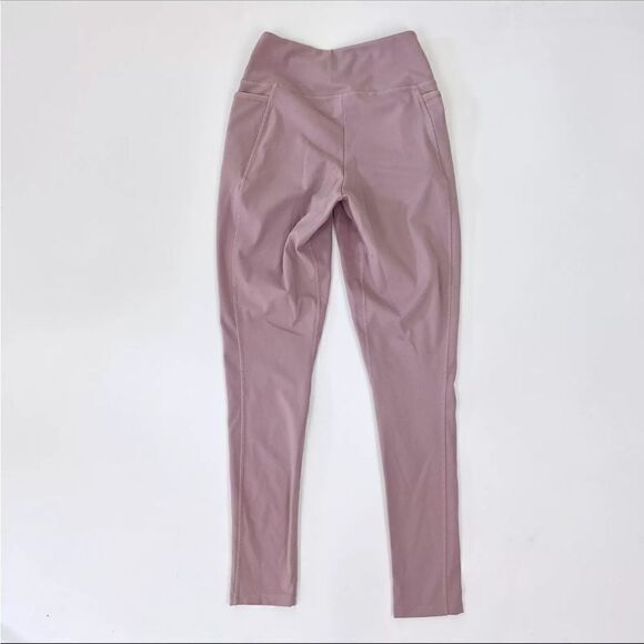 Gymshark Dreamy Leggings With Pockets Dusty Pink Purple Taupe Sz S Workout Yoga - Picture 4 of 8
